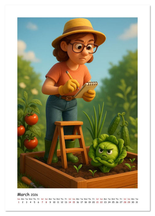 Plant Power and Me (CALVENDO Monthly Calendar 2026)