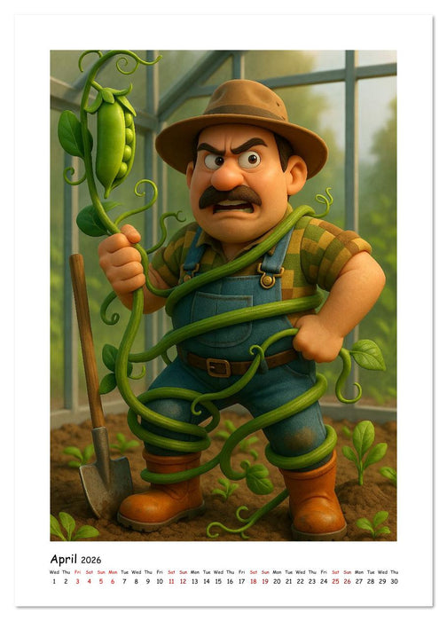 Plant Power and Me (CALVENDO Premium-Calendar 2026)