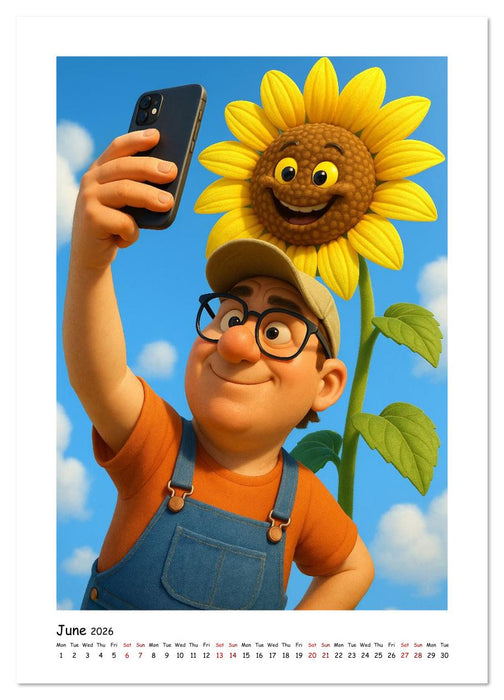 Plant Power and Me (CALVENDO Premium-Calendar 2026)