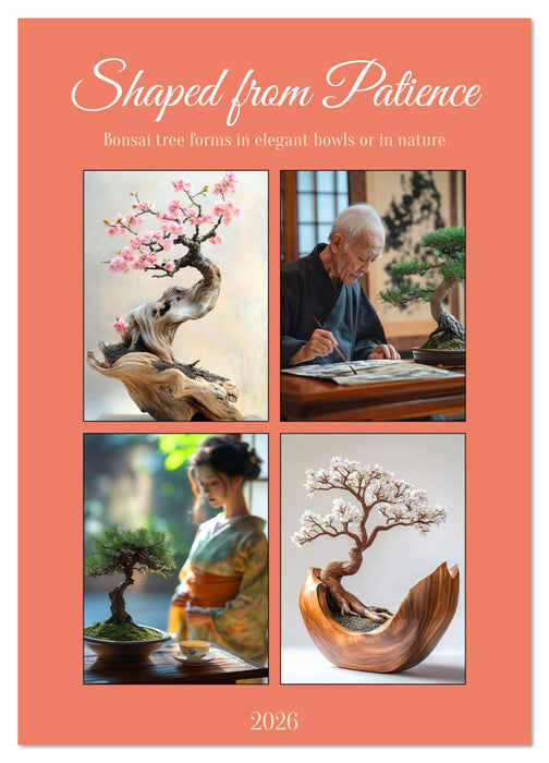 Shaped from Patience (CALVENDO Monthly Calendar 2026)