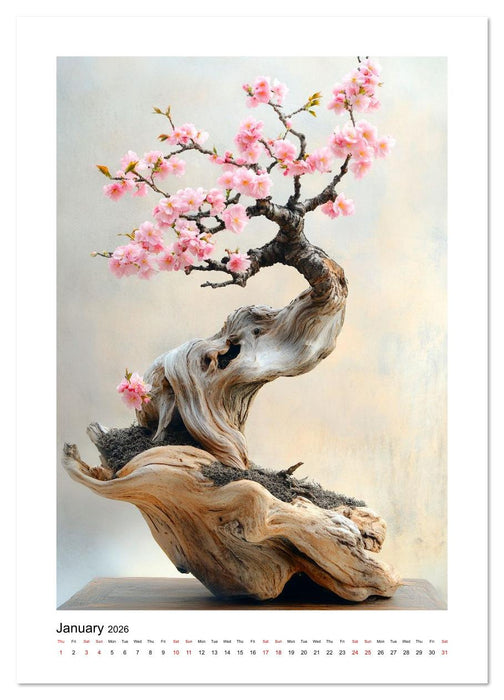 Shaped from Patience (CALVENDO Monthly Calendar 2026)