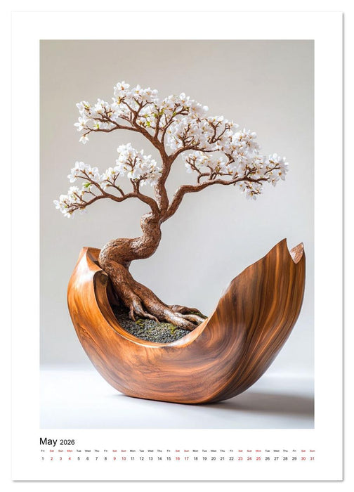 Shaped from Patience (CALVENDO Monthly Calendar 2026)