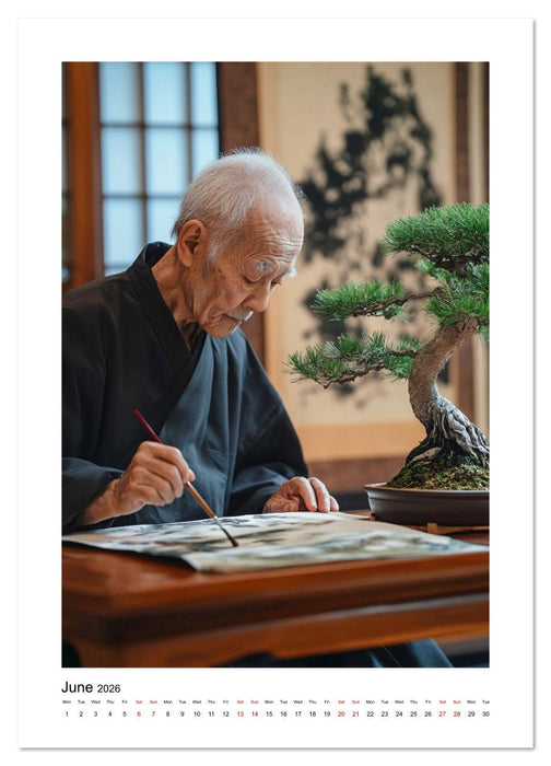 Shaped from Patience (CALVENDO Monthly Calendar 2026)