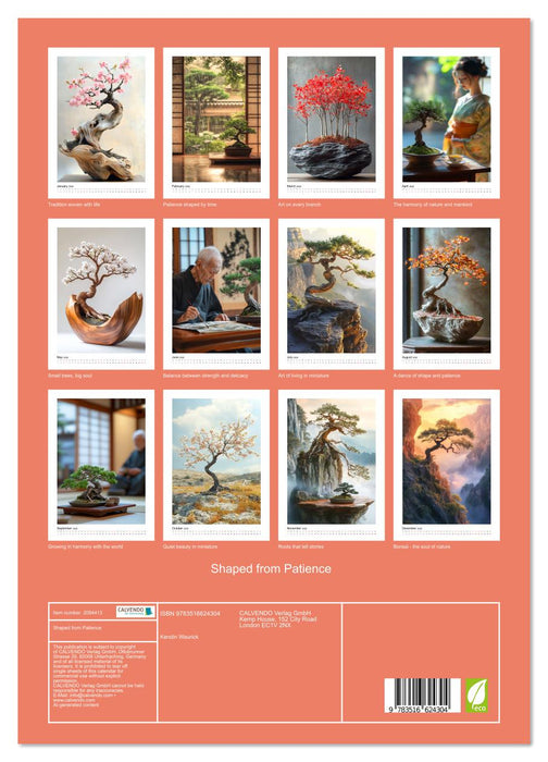 Shaped from Patience (CALVENDO Premium-Calendar 2026)