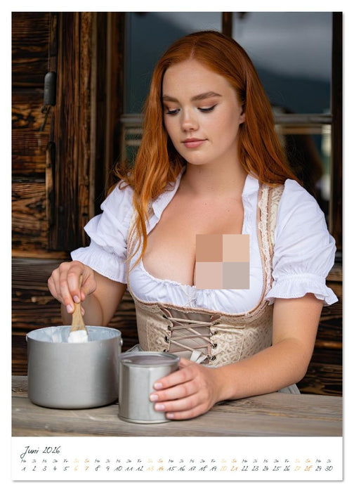 Heißer Käse, kühle Milch (CALVENDO Wandkalender 2026)