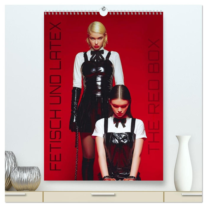 Fetisch und Latex - The Red Box (CALVENDO Premium Wandkalender 2026)