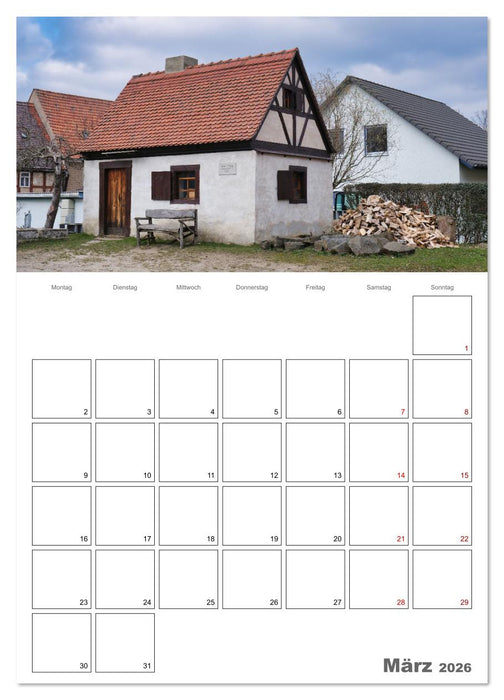 Königsbrück Einblicke - Ausblicke (CALVENDO Wandkalender 2026)