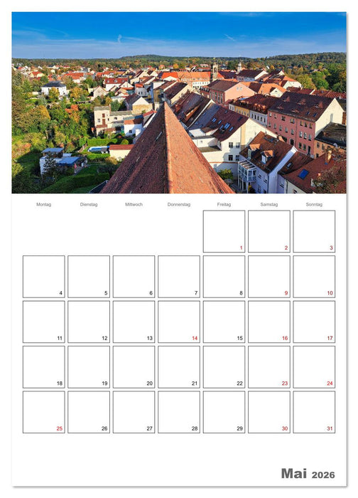 Königsbrück Einblicke - Ausblicke (CALVENDO Wandkalender 2026)