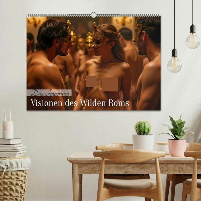 Das Imperium - Visionen des Wilden Roms (CALVENDO Wandkalender 2026)