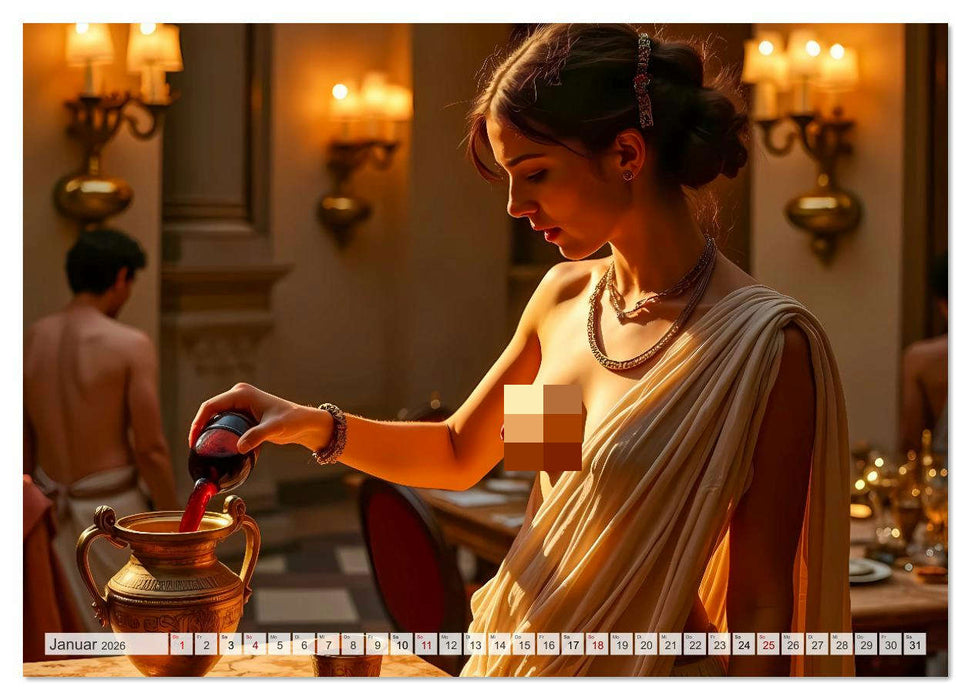 Das Imperium - Visionen des Wilden Roms (CALVENDO Wandkalender 2026)