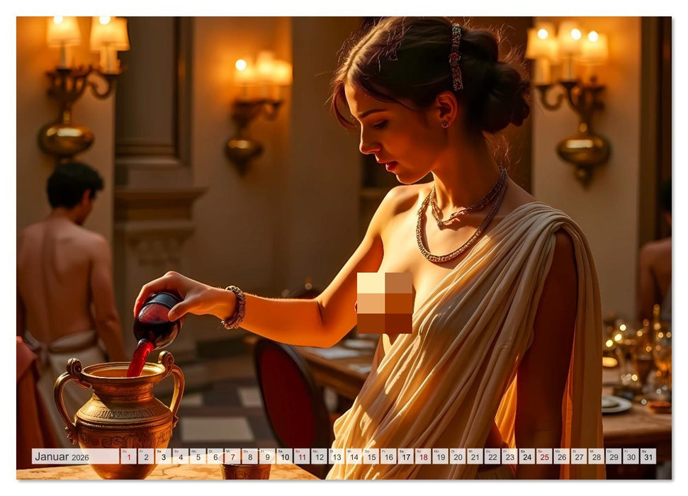 Das Imperium - Visionen des Wilden Roms (CALVENDO Premium Wandkalender 2026)