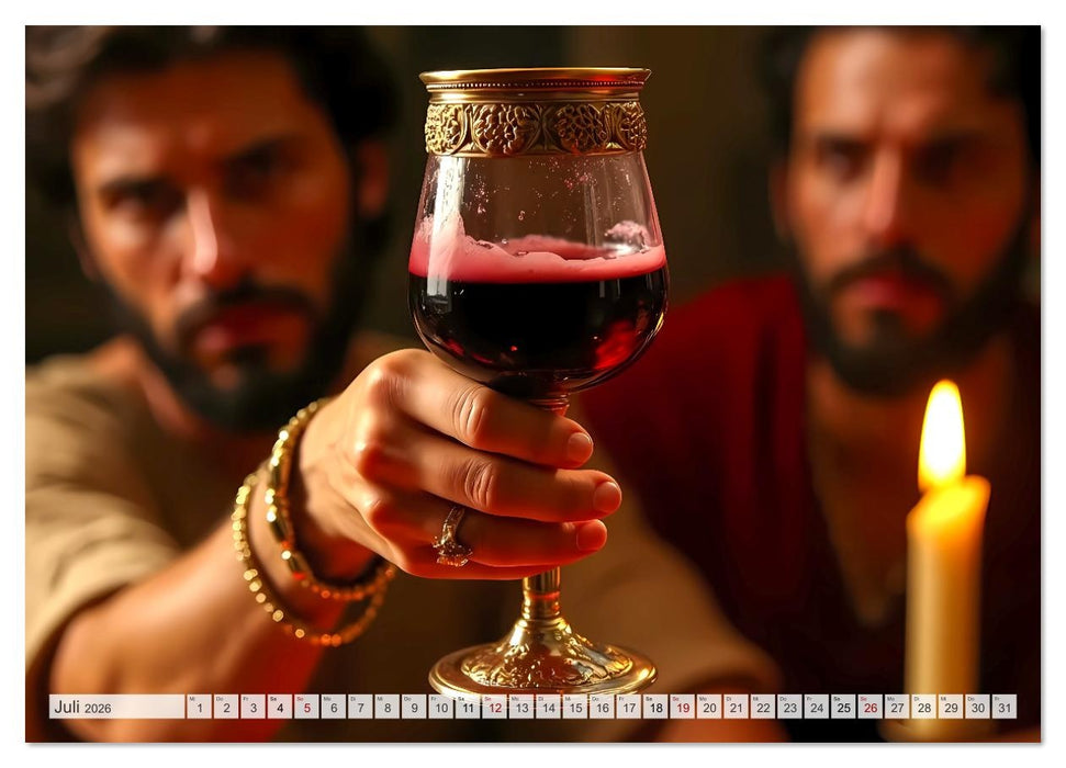 Das Imperium - Visionen des Wilden Roms (CALVENDO Premium Wandkalender 2026)