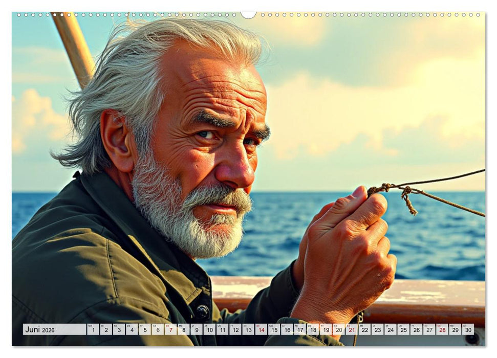 Vergessene Abenteuer - Szenen großer Bücher (CALVENDO Wandkalender 2026)