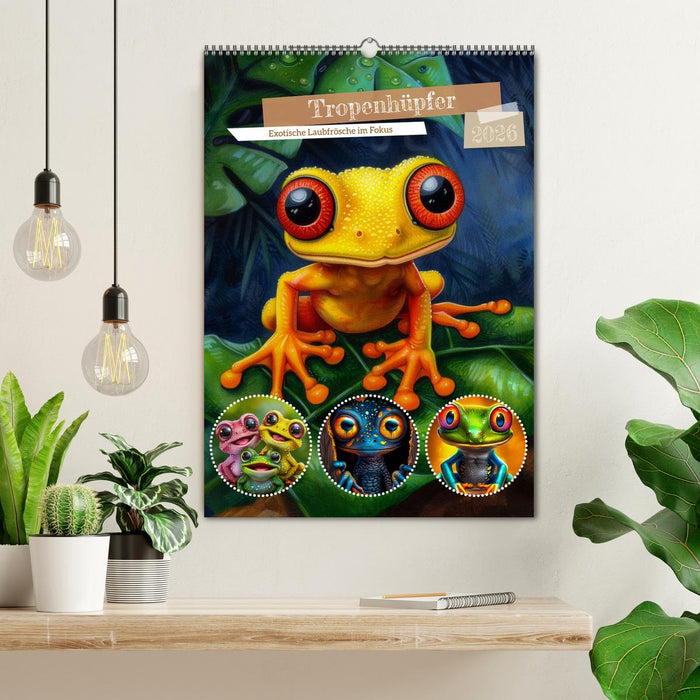 Tropenhüpfer (CALVENDO Wandkalender 2026)