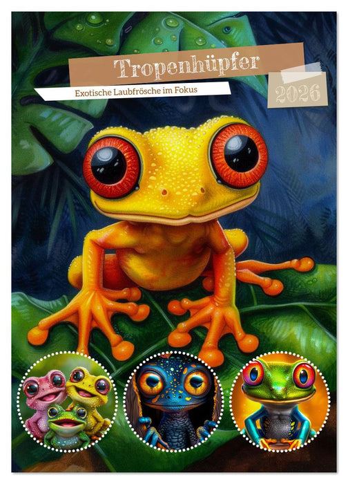 Tropenhüpfer (CALVENDO Wandkalender 2026)