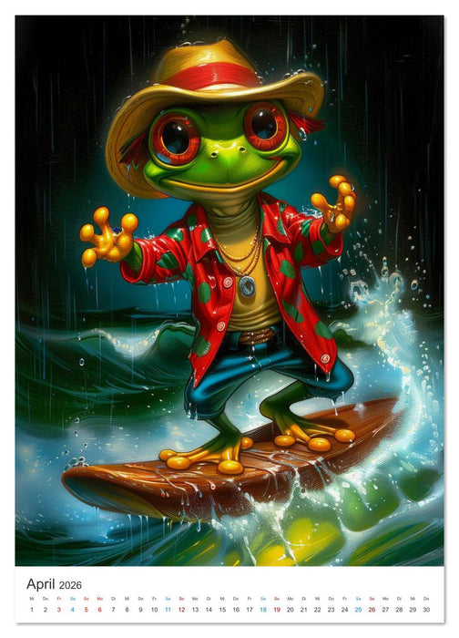 Tropenhüpfer (CALVENDO Wandkalender 2026)