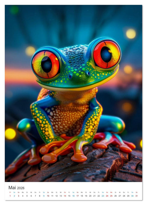 Tropenhüpfer (CALVENDO Wandkalender 2026)