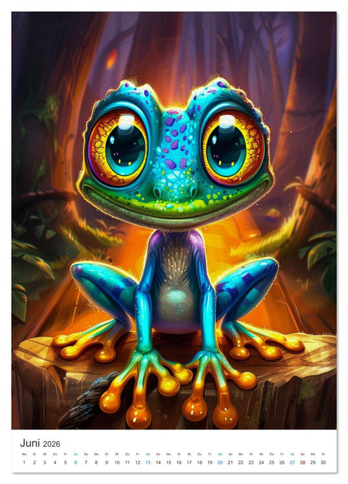 Tropenhüpfer (CALVENDO Wandkalender 2026)
