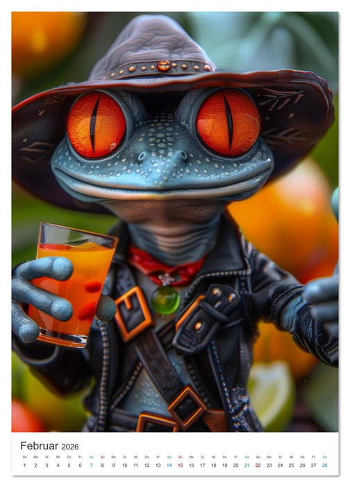 Tropenhüpfer (CALVENDO Premium Wandkalender 2026)