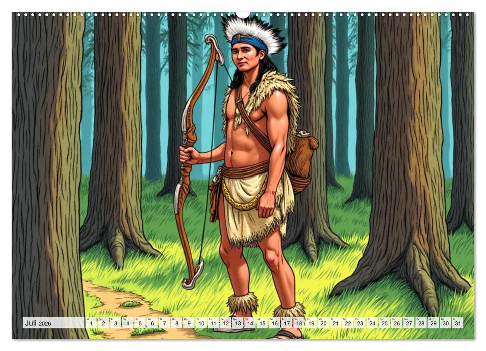 Vergessene Abenteuer - Szenen großer Bücher (CALVENDO Premium Wandkalender 2026)