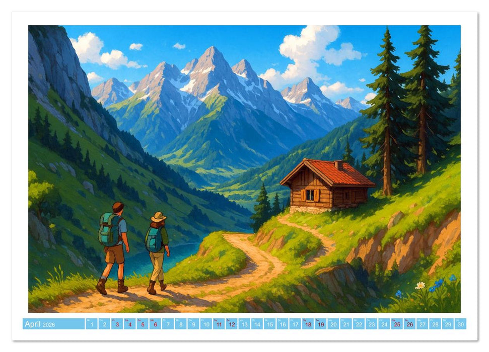 Wo Heidi gern gewesen wäre (CALVENDO Wandkalender 2026)