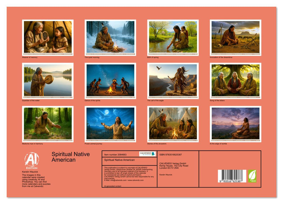Spiritual Native American (CALVENDO Premium-Calendar 2026)