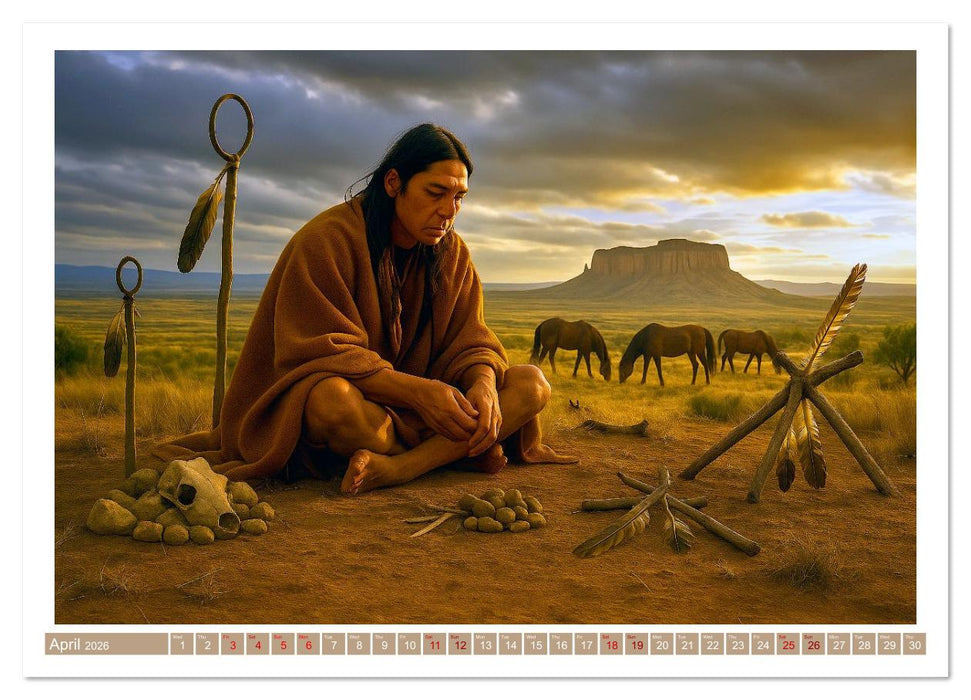 Spiritual Native American (CALVENDO Premium-Calendar 2026)