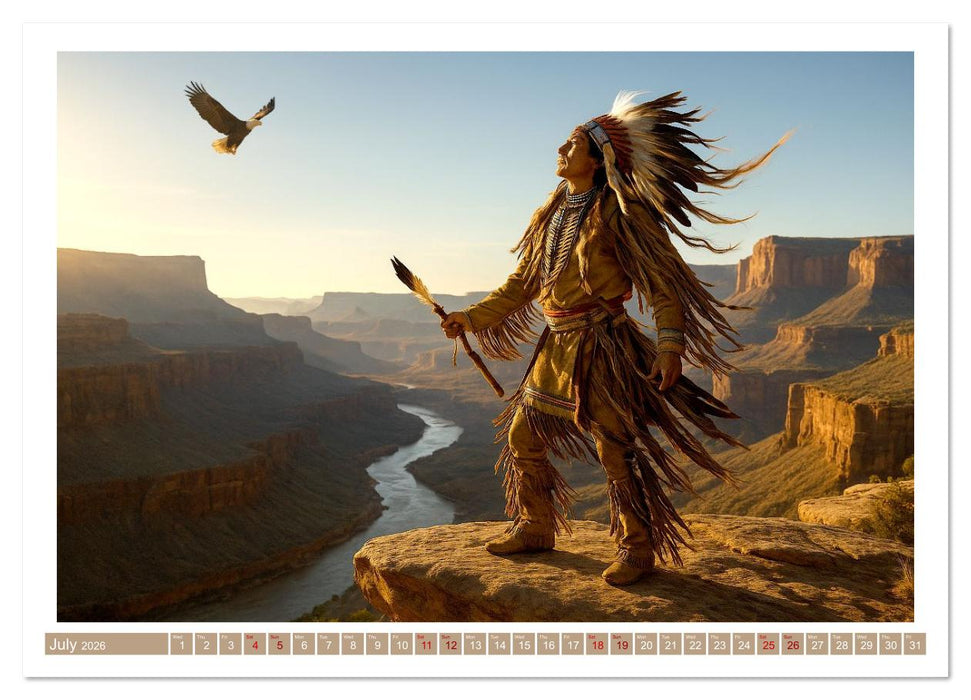 Spiritual Native American (CALVENDO Premium-Calendar 2026)