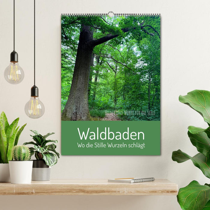 Waldbaden – Wo die Stille Wurzeln schlägt (CALVENDO Wandkalender 2026)