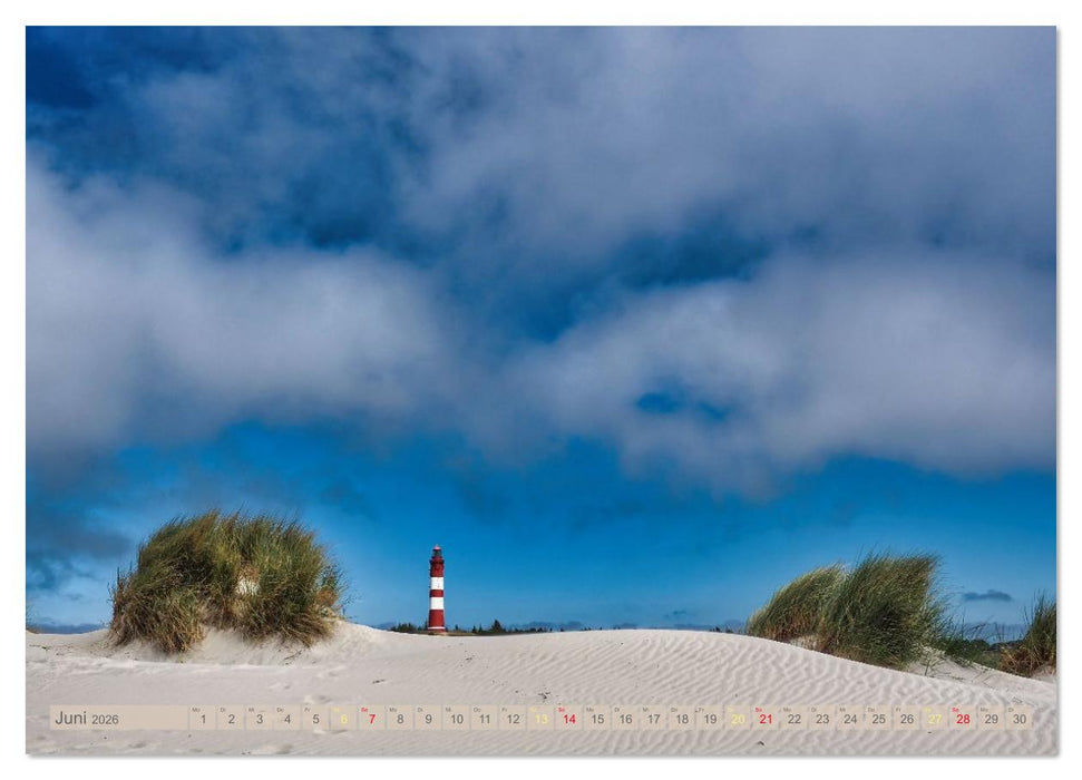 Amrum einfach schön (CALVENDO Premium Wandkalender 2026)
