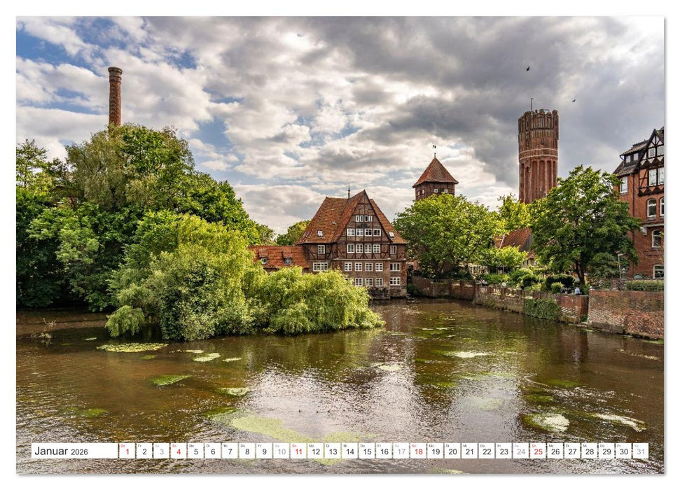 Niedersachsen - Hansestadt Lüneburg (CALVENDO Wandkalender 2026)