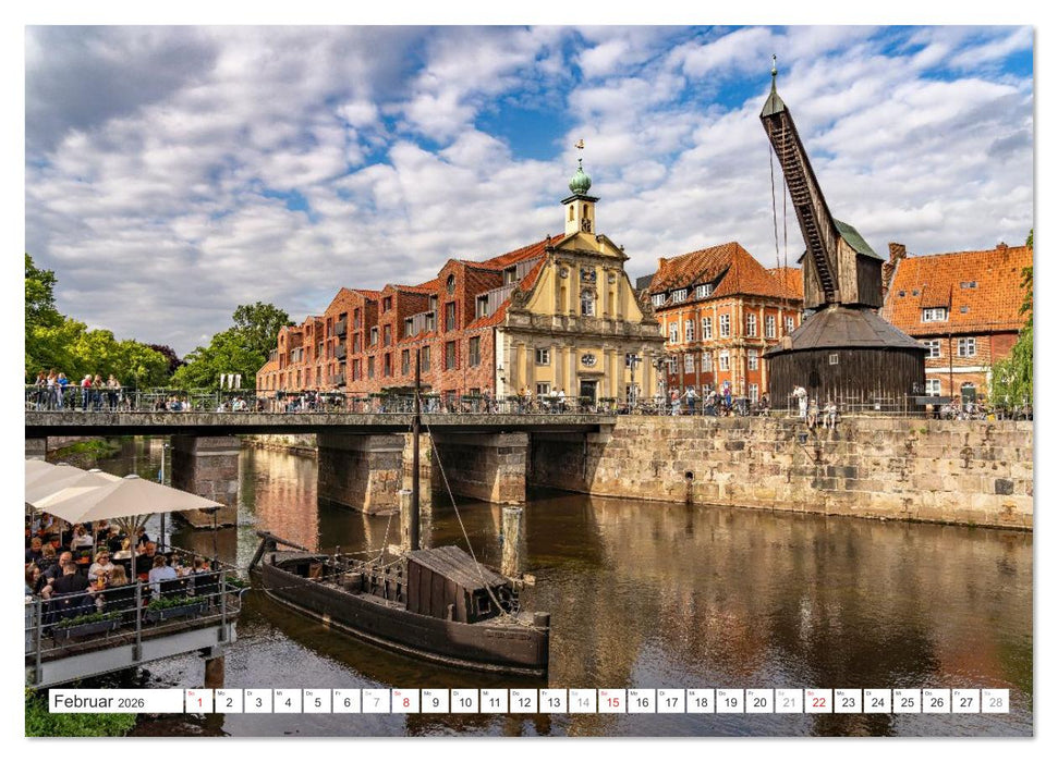 Niedersachsen - Hansestadt Lüneburg (CALVENDO Wandkalender 2026)