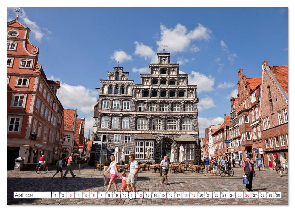 Niedersachsen - Hansestadt Lüneburg (CALVENDO Wandkalender 2026)