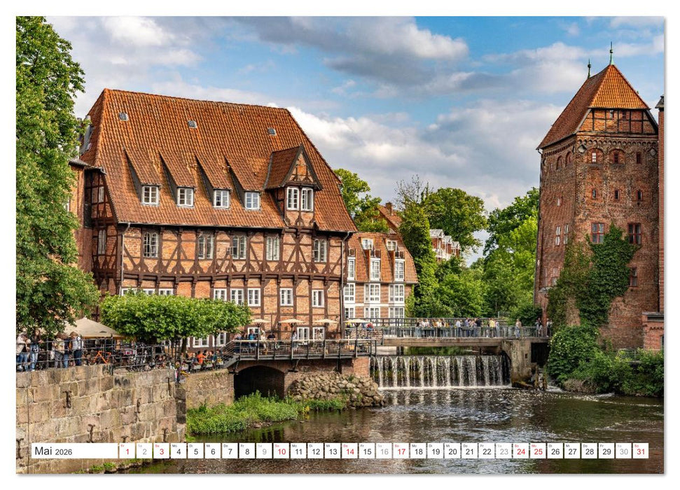 Niedersachsen - Hansestadt Lüneburg (CALVENDO Wandkalender 2026)