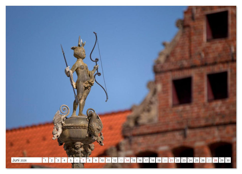 Niedersachsen - Hansestadt Lüneburg (CALVENDO Wandkalender 2026)