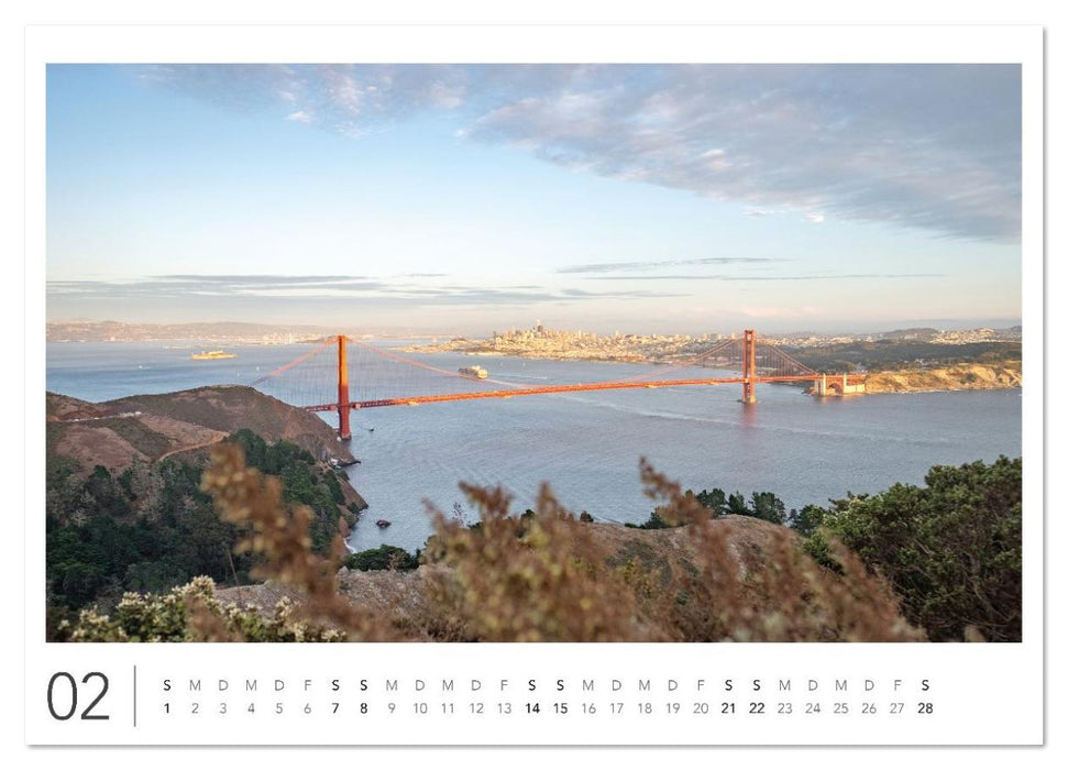 California Highway No. 1 - Die schönste Küstenstraße der USA (CALVENDO Wandkalender 2026)