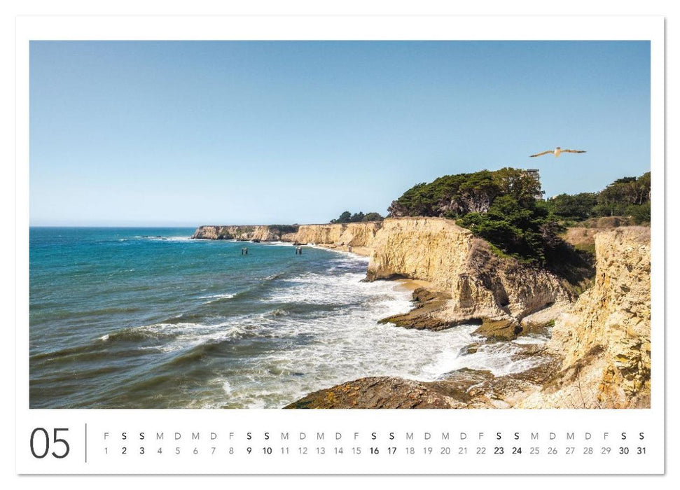California Highway No. 1 - Die schönste Küstenstraße der USA (CALVENDO Wandkalender 2026)