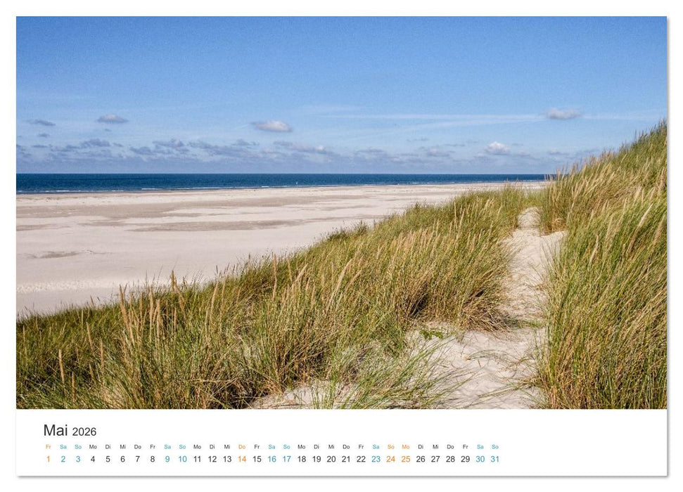 Amrum: Natur und Freiheit (CALVENDO Premium Wandkalender 2026)