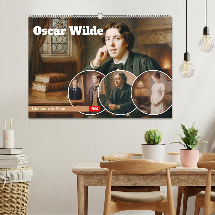 Oscar Wilde (CALVENDO Wandkalender 2026)