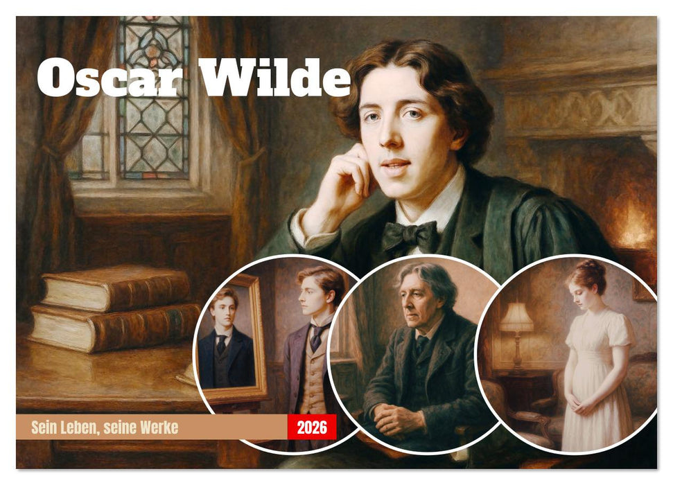 Oscar Wilde (CALVENDO Wandkalender 2026)