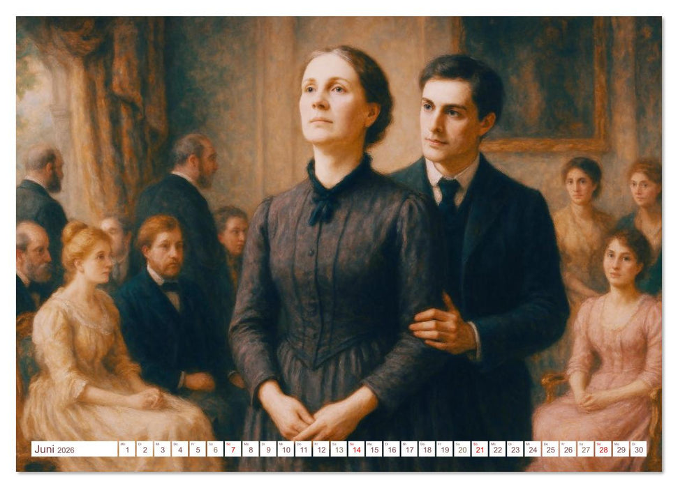 Oscar Wilde (CALVENDO Wandkalender 2026)