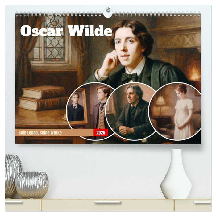 Oscar Wilde (CALVENDO Premium Wandkalender 2026)