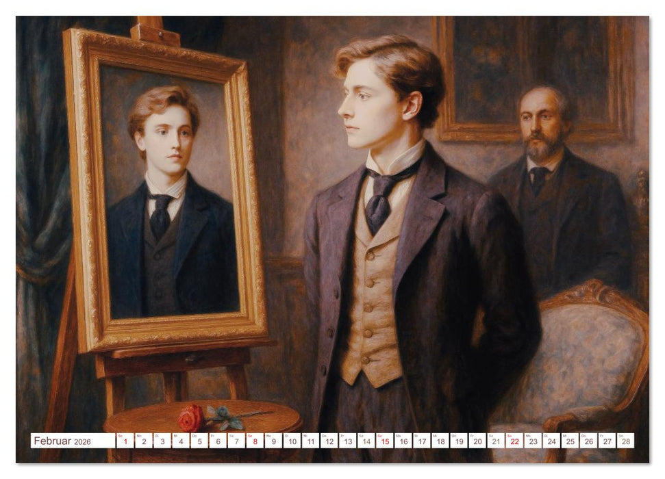 Oscar Wilde (CALVENDO Premium Wandkalender 2026)