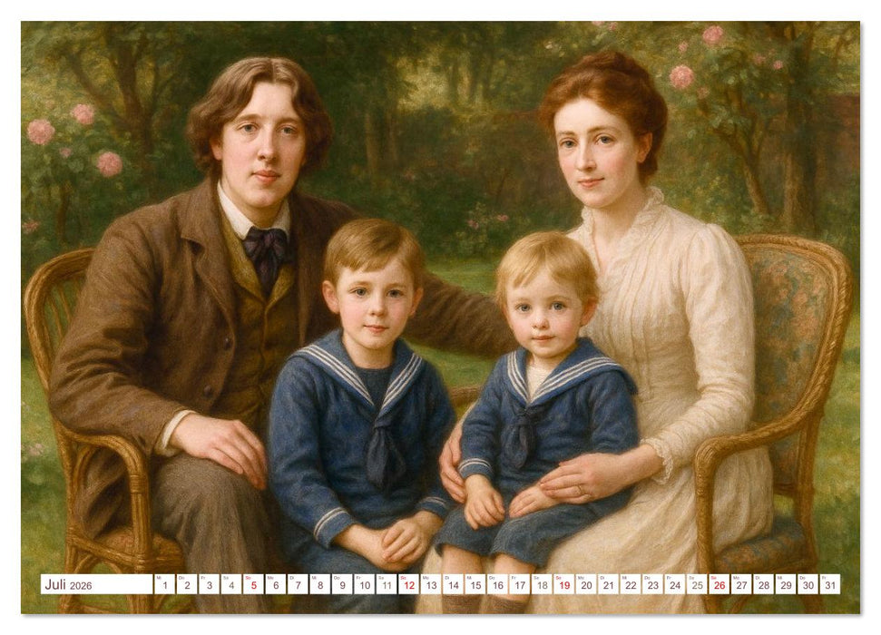 Oscar Wilde (CALVENDO Premium Wandkalender 2026)