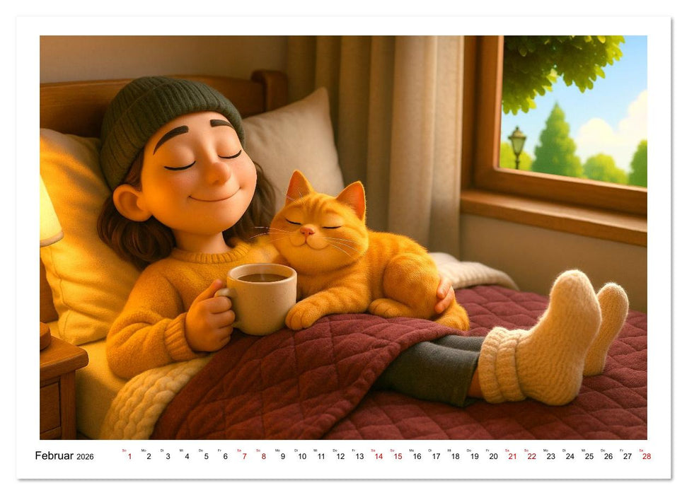 Wärmeanbeter (CALVENDO Wandkalender 2026)