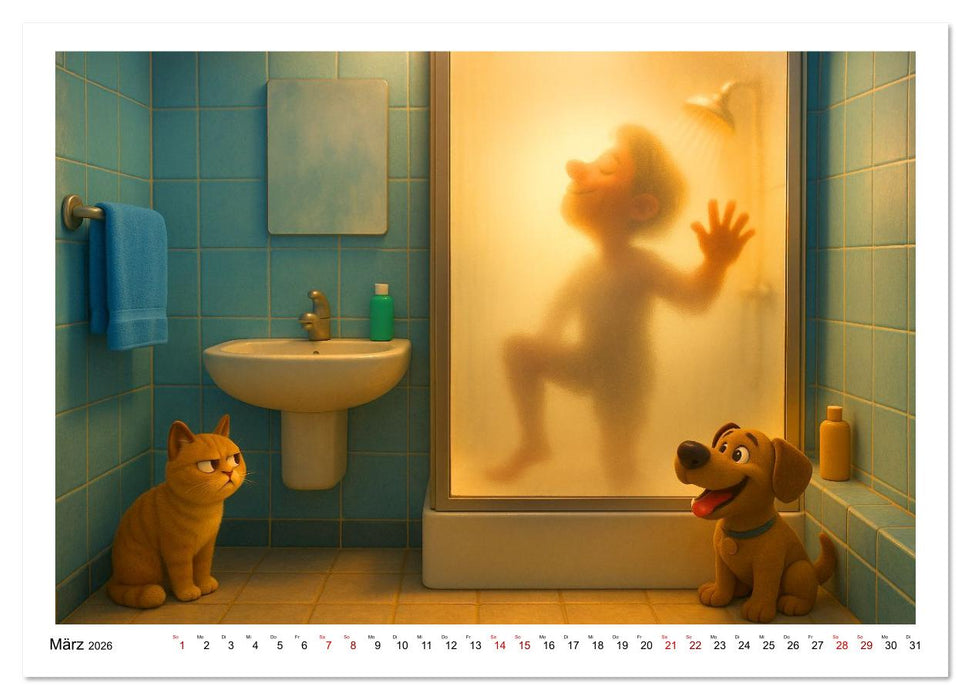 Wärmeanbeter (CALVENDO Wandkalender 2026)