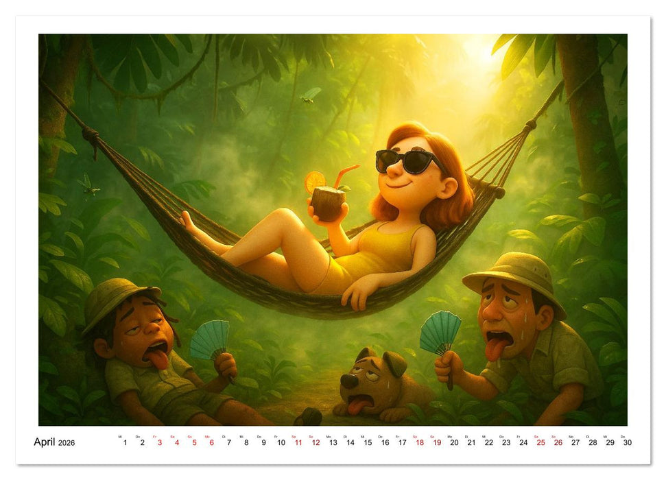 Wärmeanbeter (CALVENDO Wandkalender 2026)