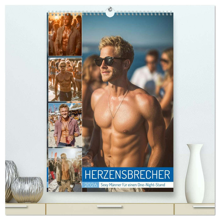 Herzensbrecher - Sexy Männer für einen One-Night-Stand (CALVENDO Premium Wandkalender 2026)