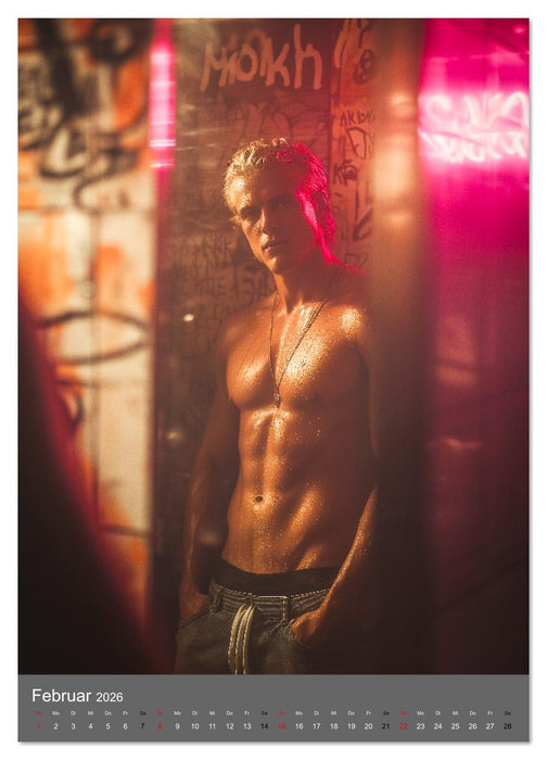 Herzensbrecher - Sexy Männer für einen One-Night-Stand (CALVENDO Premium Wandkalender 2026)
