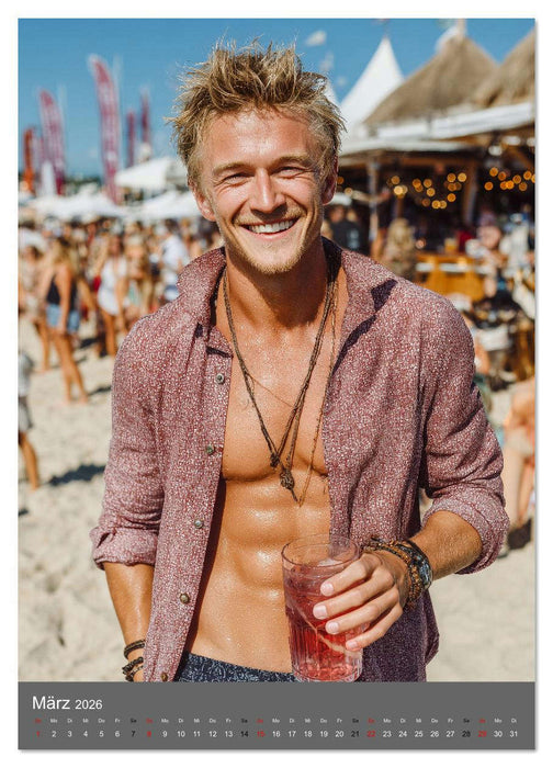 Herzensbrecher - Sexy Männer für einen One-Night-Stand (CALVENDO Premium Wandkalender 2026)
